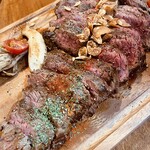 ニクバル ミリオン - millionステーキ1kg
