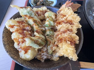 Shou - 天丼アップです