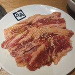 Gyuukaku - 牛角カルビ定食(100㌘)1078円