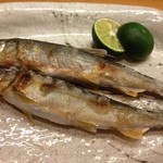 つるべ寿司 - 海部川の天然鮎、旬体感！