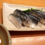 つるべ寿司 - 鰯を酢味噌で。