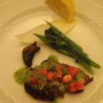 クチーナ ヒラタ - 鮑のガーリックソテー