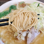 E・Y竹末 - パッツンストレート細麺！硬めで注文が大正解！