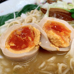 E・Y竹末 - 那須御用卵の味玉！濃厚な味わい。