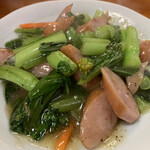 味寿食堂 - 本日の日替わり 青菜の炒め物