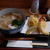 水穂 - 料理写真:天ぷらひもかわうどん：1100円