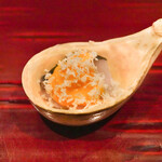 銀座 しのはら - 鰆 藁焼き、黄身酢漬け