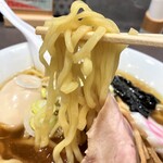 麺匠 玄龍 - 麺のアップ