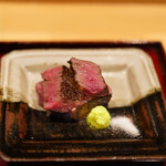 銀座 しのはら - 飛騨とび牛の炭火焼き（追加）