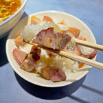 うずとかみなり - 炙り焼きチャーシューの香ばしい風味がとても美味しいチャーシュー