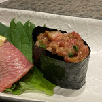 米沢牛黄木 - 米沢牛モモ肉のユッケ