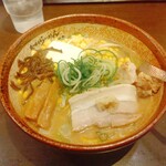 炙り味噌らーめん 麺匠 真武咲弥 - 炙りらーめん味噌＋バター+コーン