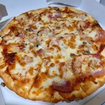 アオキーズピザ - 料理写真:バーベキューチキン＆モッツァレラ