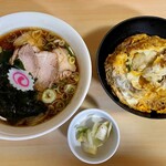 ひゃくてん - かつ丼＆らーめんセット