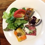 ビストロ　ラグー - ランチセットの前菜盛り合わせ