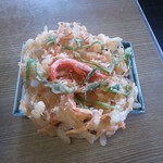 うどんの一平 - かき揚　１００円