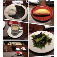 北新地 福多亭 The Ukai - 久々にカレーランチです。１２００円。相変わら引き込まれるカレーです。