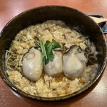 遊香里荘 - 牡蠣玉そば（1780円）