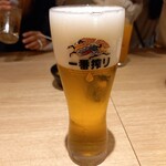 焼き鳥 きんざん - 生ビール