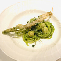 La Brianza - 北海道産ホタテと新春の七草ジェノベーゼ