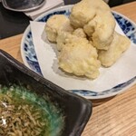 立呑み 鉄砲玉 - てんぷらヤバい♡② ※確か白子