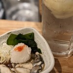 立呑み 鉄砲玉 - 牡蠣酢いやあもう美味いしか無いッス