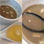 らー麺 山さわ - 割スープ