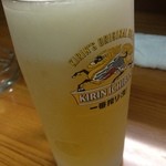 Yakitori Inaka - 凍ったジョッキの生ビール