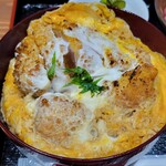鮮活 喰で!! - ◆「まぐろカツ丼」(ちょい刺身のせセット)