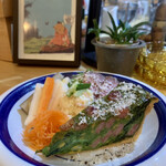 Fortune comes in at the merry gate - ほうれん草とソーセージ