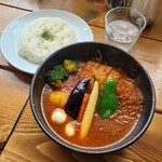 カリー＆カフェ SAMA - やわらかロースとんかつのドラマティックカレー