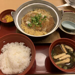 ジョイフル - かつとじ定食