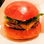 Craft Burger co. - クラフトワークチーズバーガーレギュラー1400円 コーラ400円