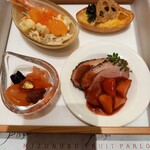 水信ブルック＆ファクトリー - 一の重(セイボリー)4品