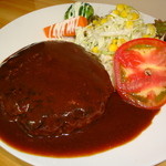 M's kitchen - 当店自慢の手ごねハンバーグ