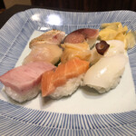 はす家 - 寿司ちょこっと盛り