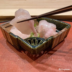 御料理 寺沢 - 瘤鯛の造り