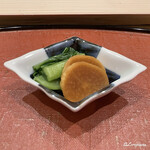 御料理 寺沢 - 香の物