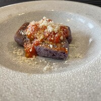 リストランテベルーガ - じゃがいもの焼きニョッキ