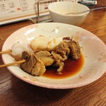 酒饌亭 灘菊亭 小溝筋のかっぱ - タコ／牛すじ肉