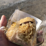 おにぎりの桃太郎 - 味。雑味のない、味ご飯でした。
