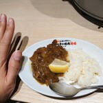 0秒檸檬沙瓦 仙台內臟燒肉酒場 Tokiwa-tei 新潟站前店 - 咖哩的份量如手掌大小
