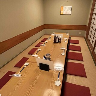 Private room with sunken kotatsu for up to 16 people, currently available for 6 people