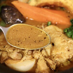 kanakoのスープカレー屋さん - 出汁が効いてコクのあるスープ