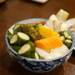 里葉亭 - 糠漬け最高