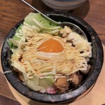 石焼濃厚つけ麺 みやこ家 - セットのミニ石焼チャーハン♪