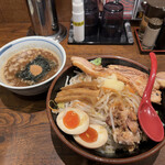 石焼濃厚つけ麺 みやこ家 - 若大将つけめん♪