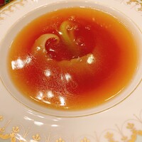 中国料理 麗花 - フカヒレの姿煮スープ
