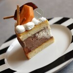 PATISSERIE ASAKO IWAYANAGI - 柿と栗のフレジエ