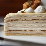 PATISSERIE ASAKO IWAYANAGI - りんごのミルクレープ